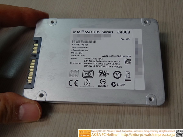 全新20nm工艺闪存，Intel 335系列SSD低调开卖