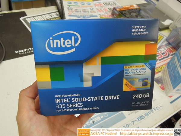 全新20nm工艺闪存，Intel 335系列SSD低调开卖