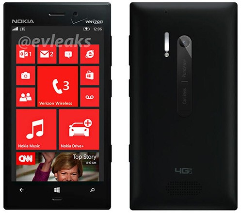 诺基亚Lumia 928谍照现身，并没有传说中的铝合金外壳