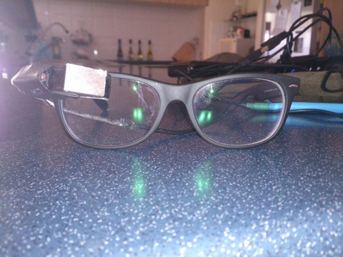 买不起谷歌眼镜？澳洲技术帝自制“Flass”眼镜