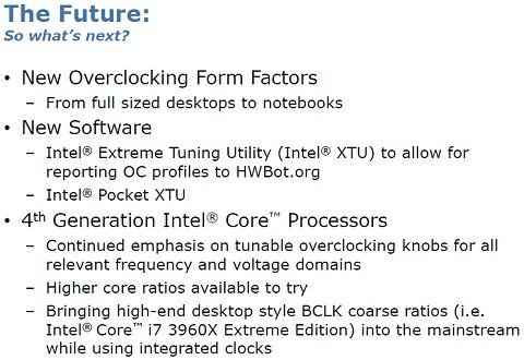 Intel：我们对超频很开放，Haswell革新超频设计