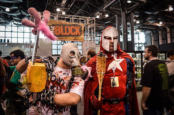 美国人民欢乐多，2012 Comic-Con里的奇葩装扮