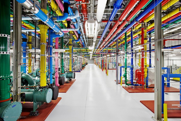 感受机器之美，Google数据中心精彩图赏