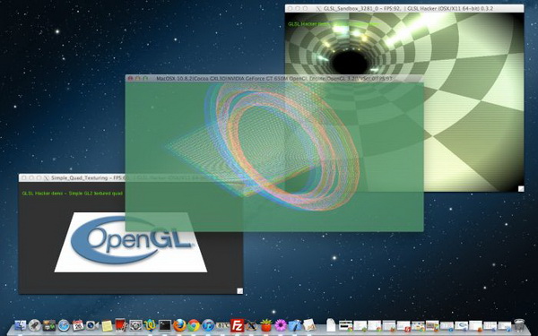 拷机软件跑起来，OS X平台下OpenGL初体验