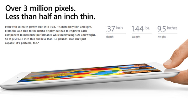 苹果的临时工逆天了，iPad 4厚度只有“0.37mm”
