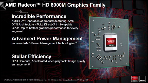 专供OEM的HD 8000显卡发布，HD 8000M才是新架构