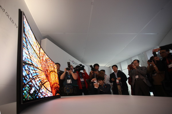 两个世界第一，LG和三星的可弯曲OLED电视宣传口号撞衫